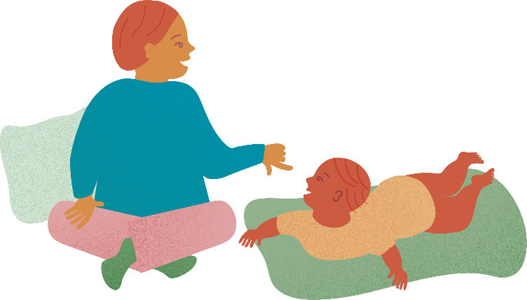 Illustration central barnhälsovård
