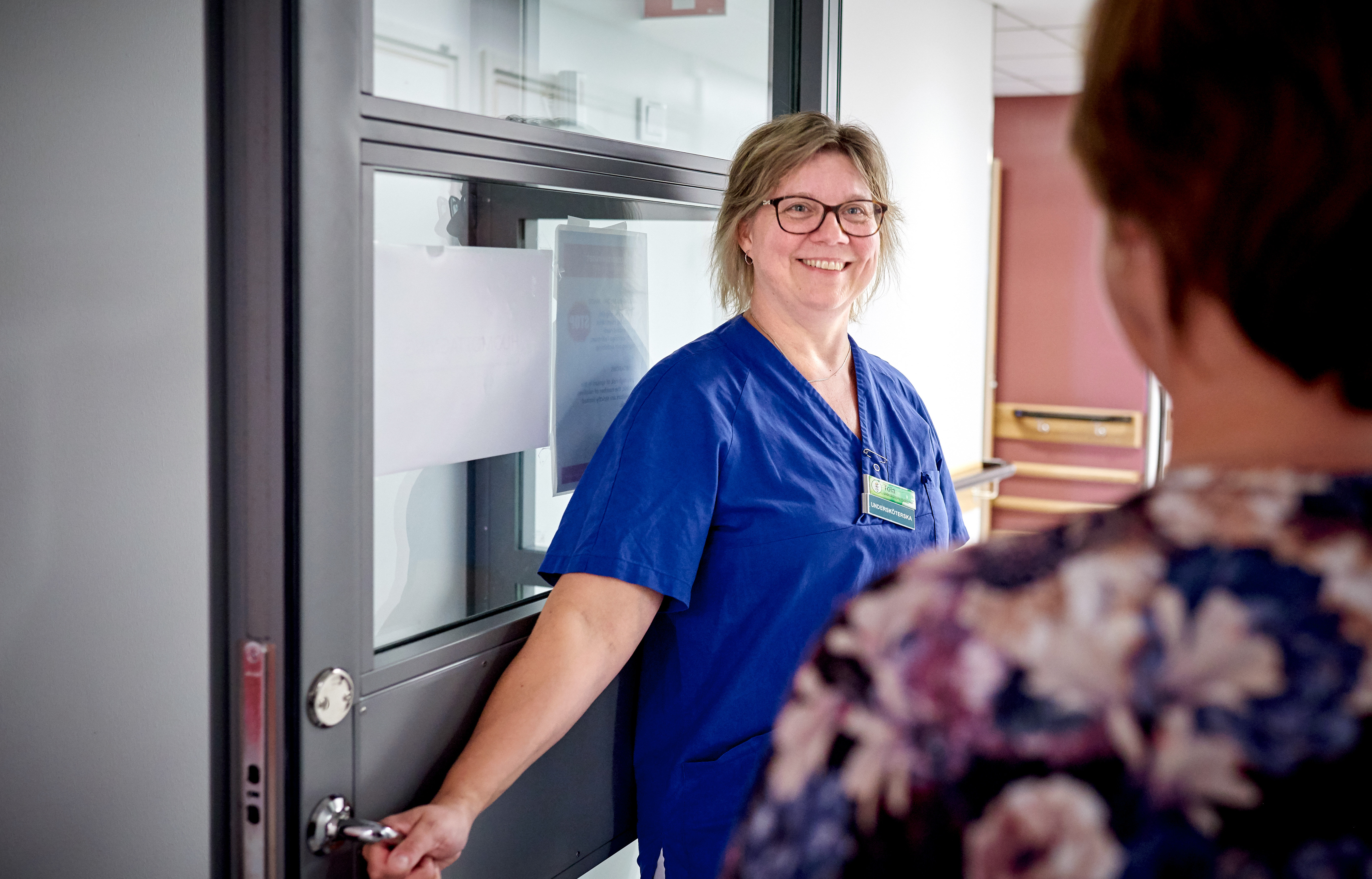 Hudavdelning Tola Därth Undersköterska öppnar för besökare
