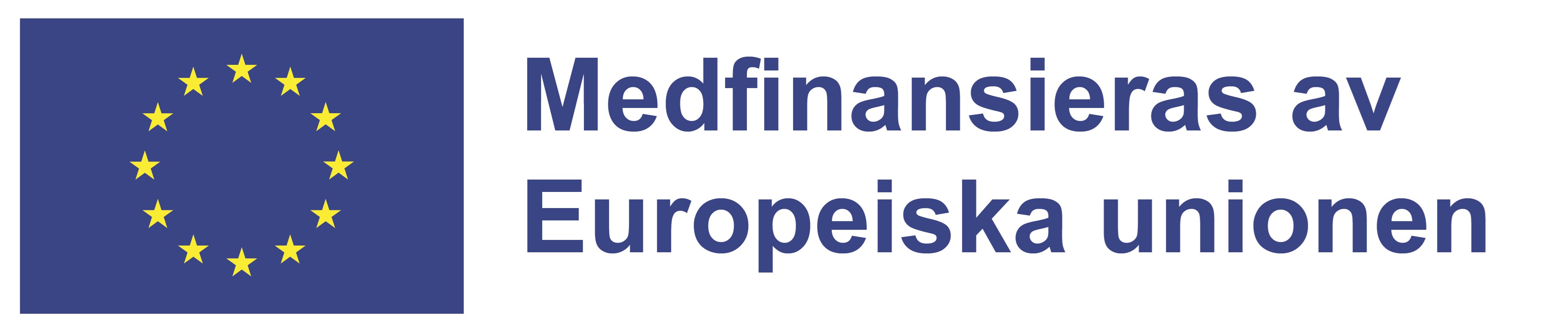 Logotype för Medfinansiering av Europeiska unionen
