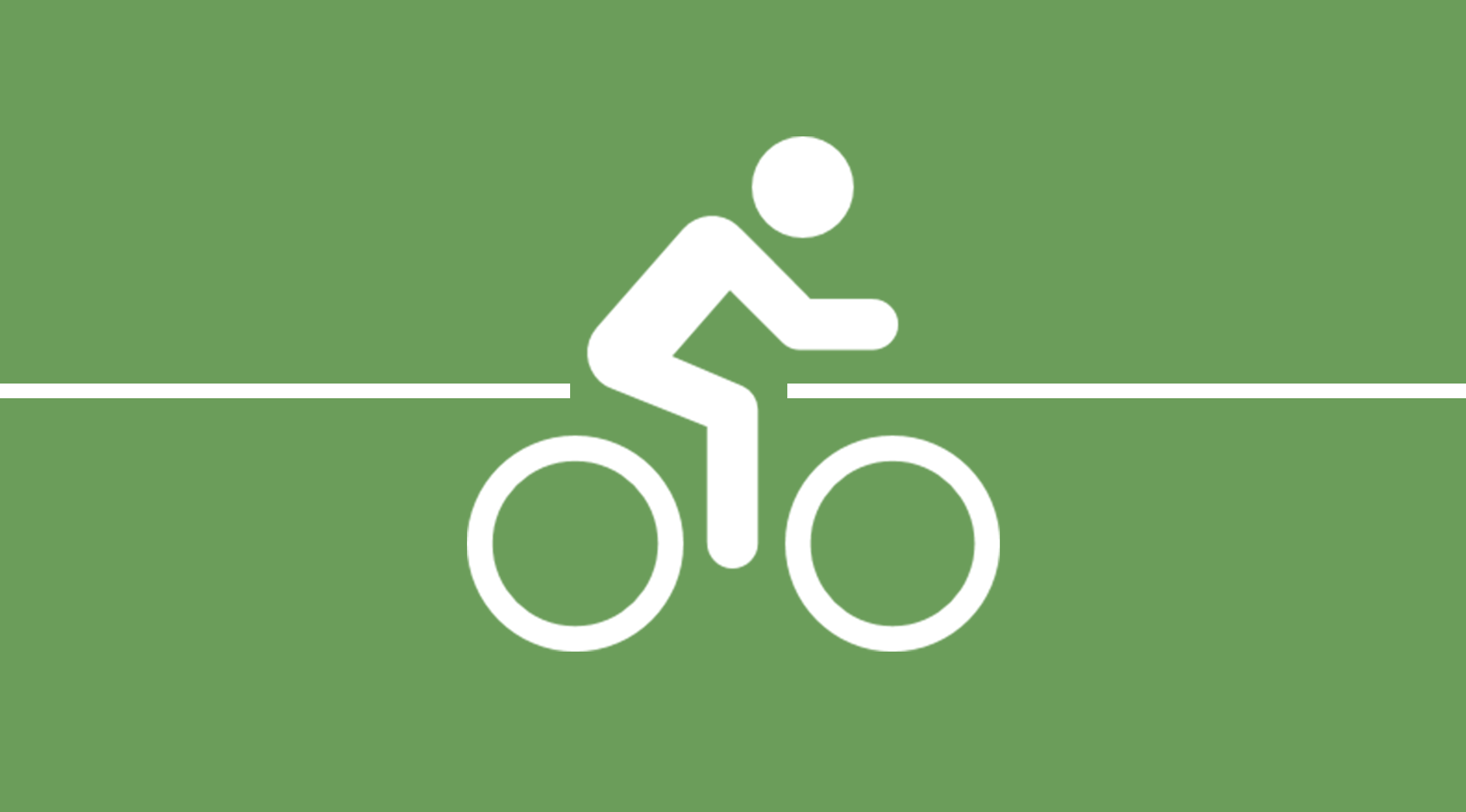 Illustration. Person på cykel.