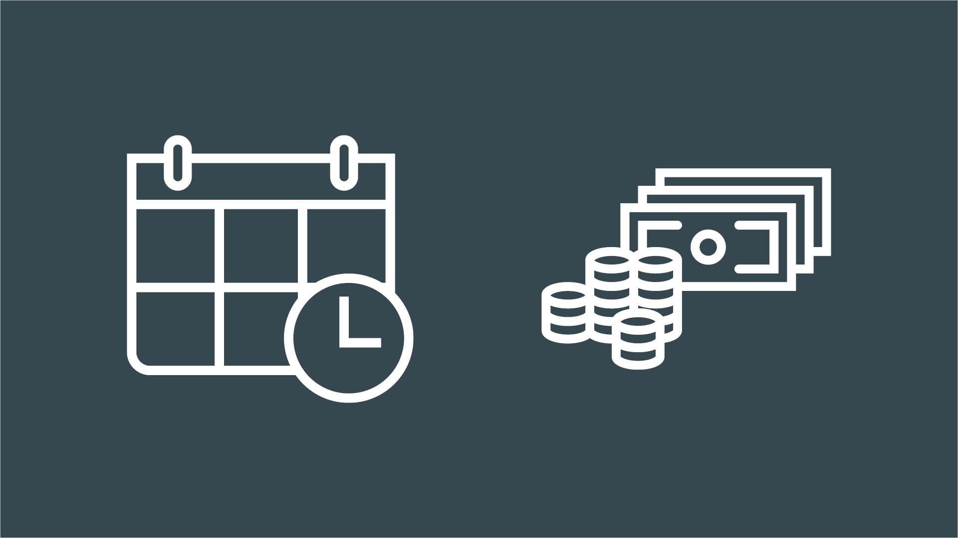 Ikoner med förmåner till puffblock på webben jobb/formaner