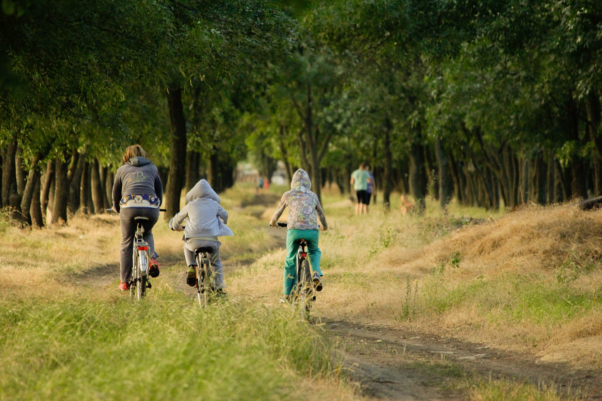 Biking family
