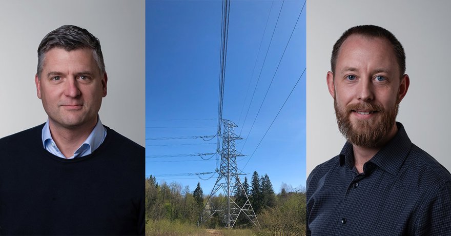 Regionutvecklare Andreas Albertsson och Jesper Blomqvist.