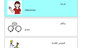 Inskrivning inför operation - bilder för urklipp