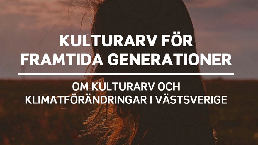Kulturarv för framtida generationer - bild på person i solnedgång.