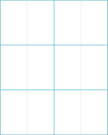 exempel på gridsystem i format 4:5 2 spalter och 3 rader